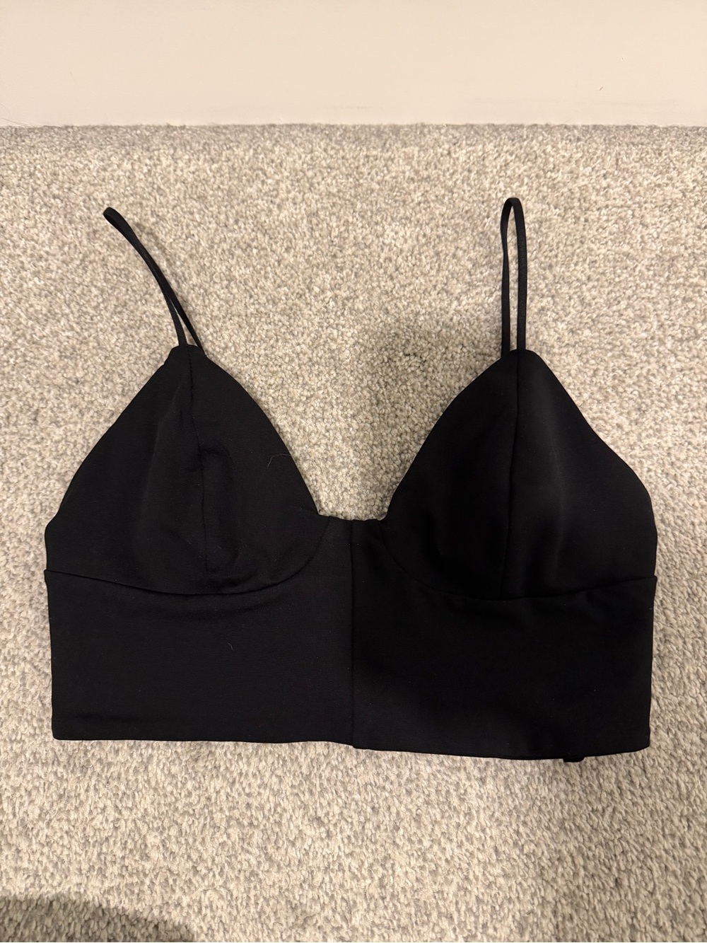 Aritzia Wilfred Free crop bra top